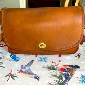 Vintage leather Coach 9790 City shoulder bag